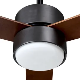 Beliani JEREMY 126 cm Deckenventilator Braun