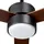 Beliani JEREMY 126 cm Deckenventilator Braun