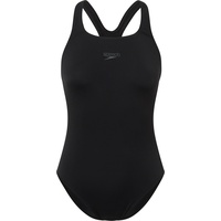 Speedo Damen Endurance+ Medalist Badeanzug, Schwarz, 44