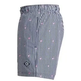JACK & JONES Badeshorts JPSTMAUI BREEZE MINI STRIPE Blau S
