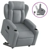 Nettlife Fernsehsessel, Hellgrau, Metall, 77x100x94.5 cm, Wohnzimmer, Sessel, Fernsehsessel
