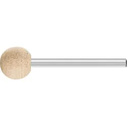 PFERD Poliflex Schleifstift Kugelform Ø 10mm Schaft-Ø 3 mm Bindung LR A120