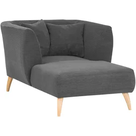 Home Affaire Loveseat HOME AFFAIRE "Colori", grau, B:108cm H:84cm T:155cm, 100% Polyester, Sessel