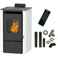 SANNOVER Luft- Pelletofen Anita 7,6 kW Sannover weiß +