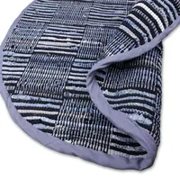 BestLivings Flickenteppiche Jeans Rund 150 cm Jeans Check