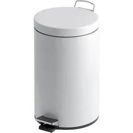 V-Part Tritt-Mülleimer 12 l Weiß