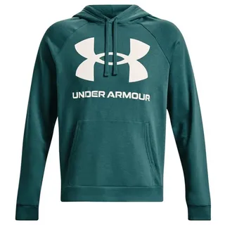 Under Armour Under Armour, Herren, Pullover, Herren Rival Fleece Big Logo HD Grünes Sweatshirt 1357093 722 M