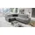 kaiser möbel Elegantes Ecksofa mit Konsole und Ladegerät MORENA II Sawana Grau Links - Grau