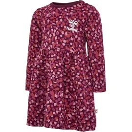 hummel hmlCONFETTI langarm Baby-Kleid 3430 | windsor wine 62