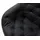 DeLife Freischwinger Gaio-Flex Echt-Leder Schwarz Freischwinger rund Schwarz
