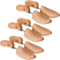 Tectake tectake® 3 Paar Schraubspanner, aus Lotusholz, Verhinderung von