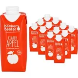 Beckers Bester KLARER APFEL Direktsaft 12x 0,33 l
