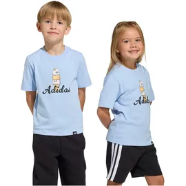 adidas Food Pack Graphic T-Shirt Kinder KA0541 - glow blue 98