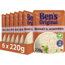 ben"s' BEN'S ORIGINALTM Express Basmati & Jasminreis 6x220G'