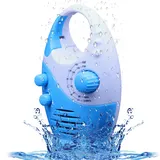 Wasserdichtes Duschradio, Am/fm-lautsprecher Mit Einstellbarer Lautstärke, Kabelloses Radio Mit Tragegriff