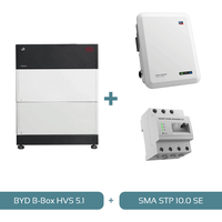 BYD B-Box HVS 5.1 + SMA STP Smart Energy SMA STP 10.0 Smart Energy