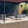 vidaXL Garten-Lounge-Set 9-tlg. weiß