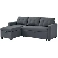 VitaliSpa Sofa, L Form Campina, Grau, 226 x 161 cm L-Form