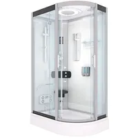 AcquaVapore Duschkabine Komplettdusche Fertigdusche Dusche D60-70T0R 80x120 cm ohne 2k Scheiben Versiegelung