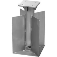 Schneider Bodenanker silber Stahl 28 x 28 x 45 cm