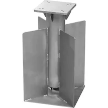 Schneider Bodenanker silber Stahl 28 x 28 x 45 cm