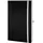 Chronoplan 50946 Buchkalender Chronobook Softcover Black Edition A5 1 Tag/1 Seite schwarz