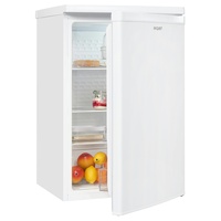 Exquisit Vollraumkühlschrank KS516-V-040D weiss | Kühlschrank ohne Gefrierfach freistehend 126 l Nutzinhalt | Vollraumkühlschrank ohne Gefrierfach