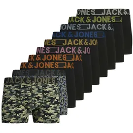 JACK & JONES JACK&JONES Herren Boxershort 10er Pack JACDANNY Trunks, 10 PACK