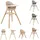 KIKKABOO Kinderhochstuhl Woody beige