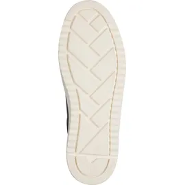 Marco Tozzi Damen Sneaker flach mit Reißverschluss Freizeit, Schwarz 39 EU