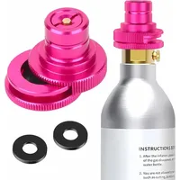 Schnelladapter kompatibel mit SodaStream Duo/Terra/Art Warmwasserbereitern, CO2-Flasche mit TR21-4 Außengewinde