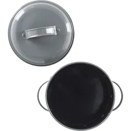Esschert Design Vorratsdose für Zwiebeln Anthrazit aus Metall