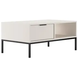 raumhirsch furniture Couchtisch Austin Schwarz Holzwerkstoff 60 x 45 x 100 cm
