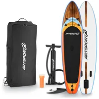 ArtSport Stand Up Paddling Board Deep Ocean 320 x 77 x 15 cm blau/weiß