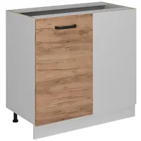 Vicco Eckunterschrank R-Line 86 x 46 x 81,6 cm Weiß