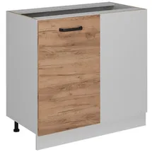 Vicco Eckunterschrank R-Line 86 x 46 x 81,6 cm Weiß