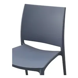 CLP Gartenstuhl Meton 42 x 42 x 81 cm grau