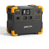 PECRON E2400LFP Powerstation 2048Wh LiFePO4 – 2400W AC, USV, App
