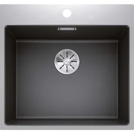 Blanco Subline 500-IF/A SteelFrame anthrazit + Handbetätigung + InFino