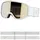 Salomon Aksium 2.0 S Access Small Skibrille - White - Gold/CAT 2