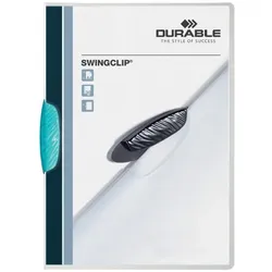DURABLE Klemmhefter SWINGCLIP, DIN A4, Clips farbig sortiert