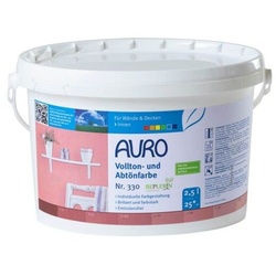 Auro Vollton- und Abtönfarbe 330 englisch-rot - 2,5 l Eimer