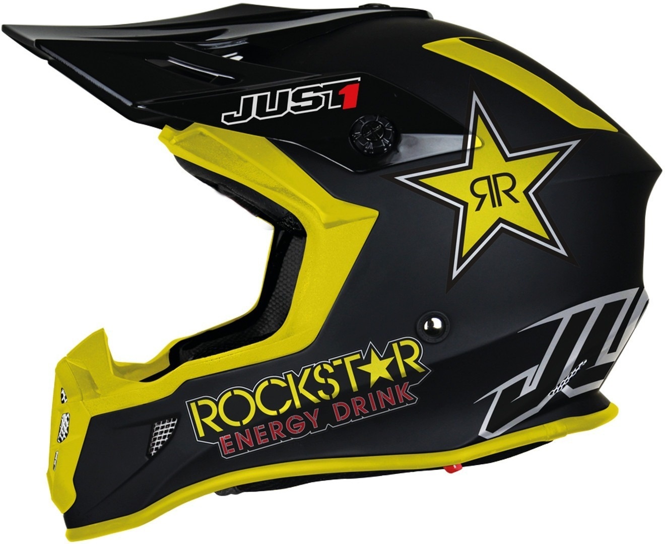 Just1 J38 Rockstar Motorcross helm, veelkleurig, XL