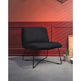 furninova Loungesessel »Fly«, gemütlicher Loungesessel im skandinavischen Design schwarz