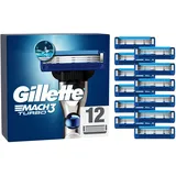 Gillette Mach3 Turbo Rasierklingen 12 St.