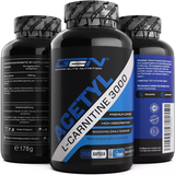 German Elite Nutrition Acetyl L-Carnitin 3000 mg, 250 Kapseln