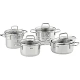 Kochtopfset Silit Extra Cook Mini Edelstahlfarben, 4-teilig
