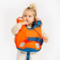 Rettungsweste Kinder 10–15 kg - LJ100N easy orange/blau, blau|orange|türkis, 10-15 kg