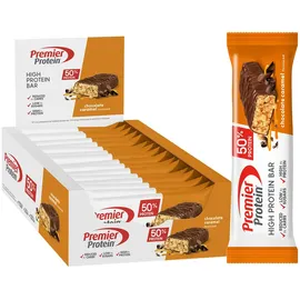 Premier Protein High Protein Bar Caramel/Schokolade Riegel 640 g