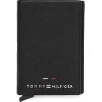 Tommy Hilfiger TH PREMIUM METAL CC HOLDER Kartenetui Herren, Schwarz (Black), OS